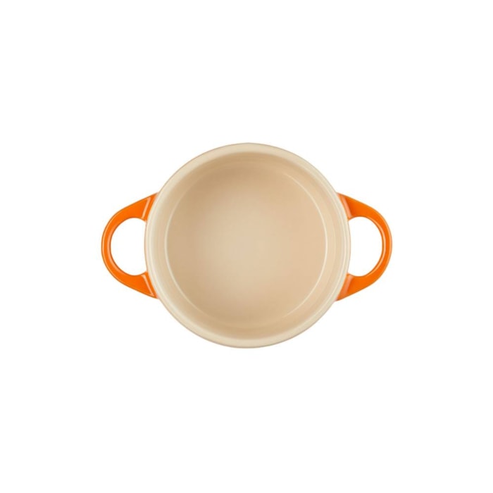 Mini Cocotte em Cerâmica Laranja Le Creuset - 10cm - Madel Home