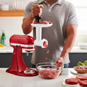 Moedor de Alimentos para Stand Mixer Branco KitchenAid
