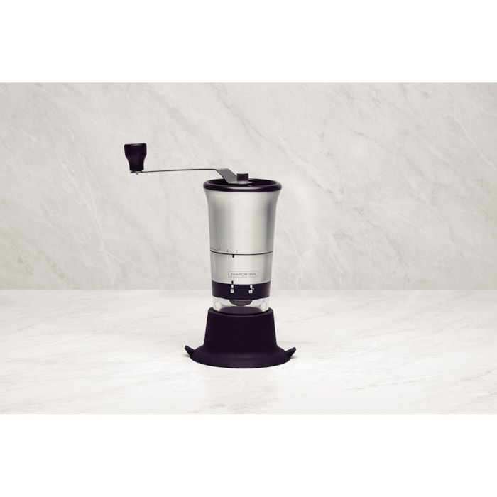 Moedor de Café Realce Aço Inox Copo Acrílico Tramontina - Madel Home