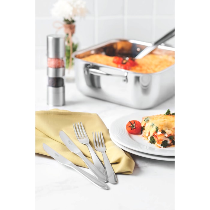 Moedor de Sal e Pimenta em Inox Prata Realce Tramontina - 19cm - Madel Home