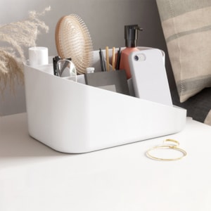 Organizador de Maquiagem Glam Branco Umbra