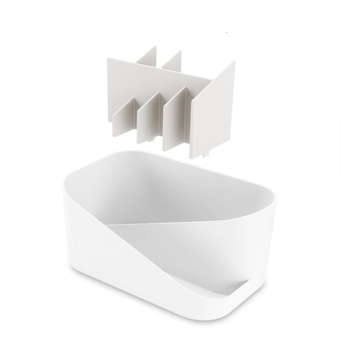Organizador de Maquiagem Glam Branco Umbra - Madel Home