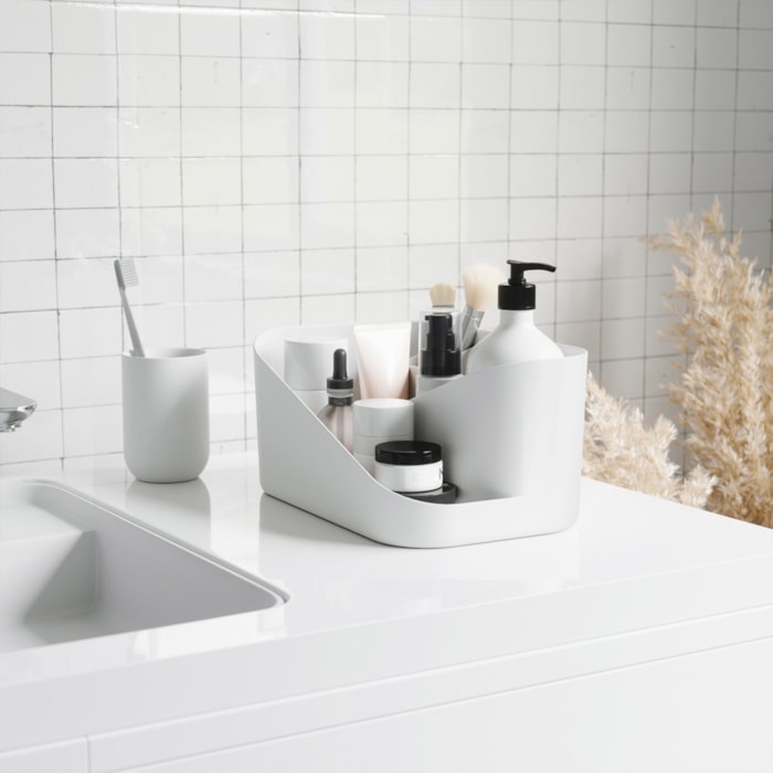 Organizador de Maquiagem Glam Branco Umbra - Madel Home