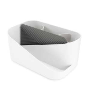 Organizador de Maquiagem Glam Hair Branco Umbra