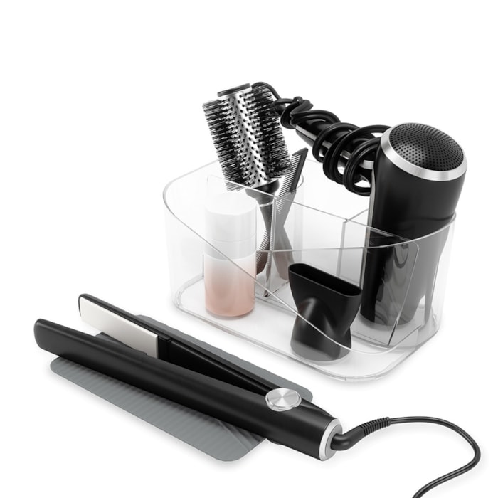 Organizador de Maquiagem Glam Hair Transparente Umbra - Madel Home
