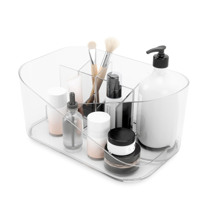Organizador de Maquiagem Glam Transparente Umbra - Madel Home