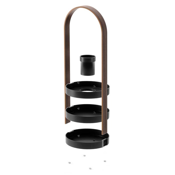 Organizador Multiuso Bellwood 3 Níveis Abs Preto Umbra - Madel Home