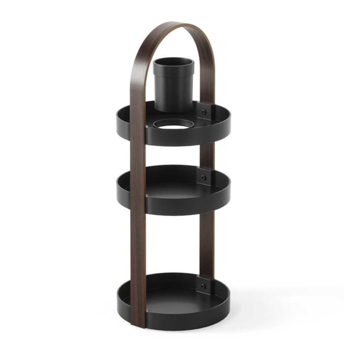 Organizador Multiuso Bellwood 3 Níveis Abs Preto Umbra - Madel Home