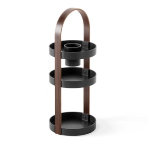 Organizador Multiuso Bellwood 3 Níveis Abs Preto Umbra