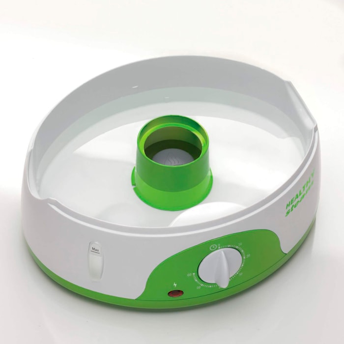 Panela à Vapor 3 Bandejas 800W 9L Branca Verde Ariete - 220V - Madel Home