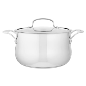 Panela Aço Inox Contour com Tampa Cuisinart Prata - 5L