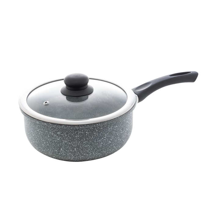 Panela de Indução Revestimento Cerâmico Granilite Cinza Wolff - 24cm - Madel Home