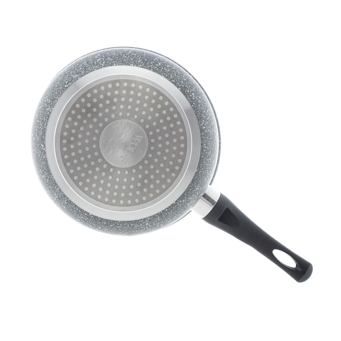 Panela de Indução Revestimento Cerâmico Granilite Cinza Wolff - 24cm - Madel Home