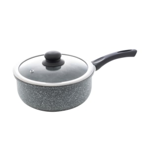 Panela de Indução Revestimento Cerâmico Granilite Cinza Wolff - 24cm 