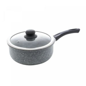 Panela de Indução Revestimento Cerâmico Granilite Preta Wolff - 20cm 