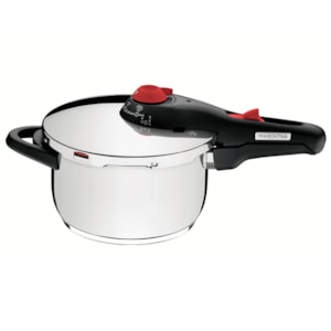 Panela de Pressão Solar Aço Inox Fundo Triplo Tramontina - 4,5L