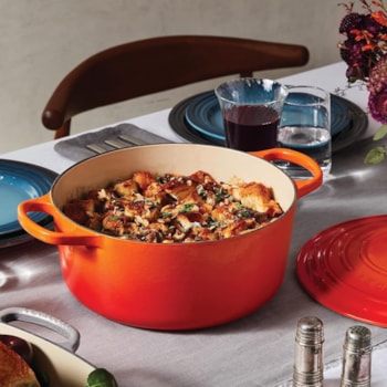 Panela Redonda Signature Laranja Le Creuset - 30cm 
