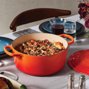 Panela Redonda Signature Laranja Le Creuset - 30cm