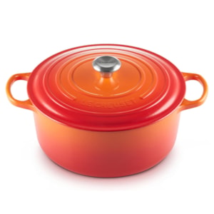 Panela Redonda Signature Laranja Le Creuset - 30cm