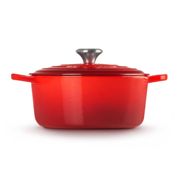 Panela Redonda Signature Vermelho Le Creuset - 24cm - Madel Home