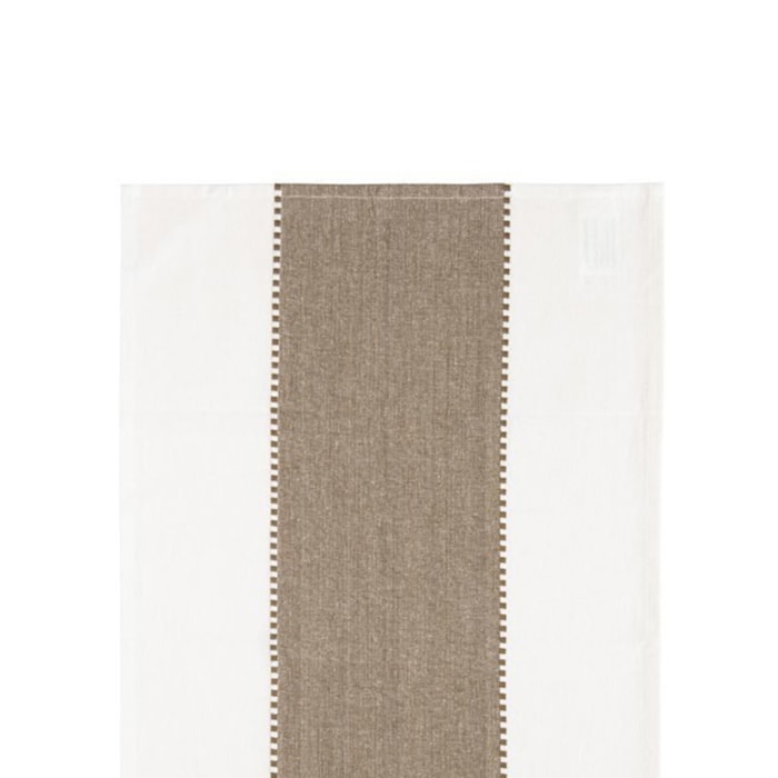 Pano de Prato 100% Algodão Taupe Nova Delhi 40x70cm - Madel Home