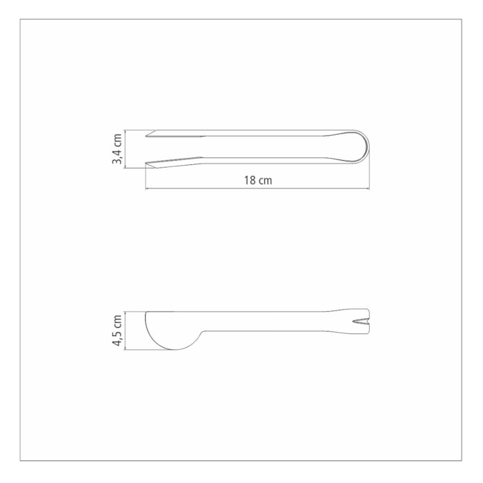 Pegador de Gelo Utility Aço Inox Tramontina - Madel Home