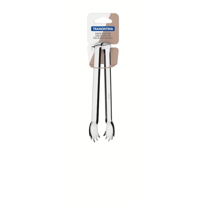 Pegador Multiuso em Inox Prata Utility Tramontina - 19cm - Madel Home