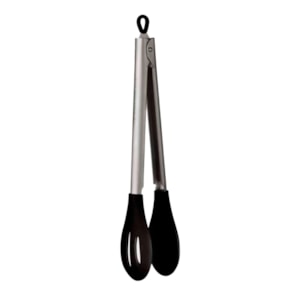Pegador Multiuso Vazado em Silicone Preto Cuisinart - 37cm