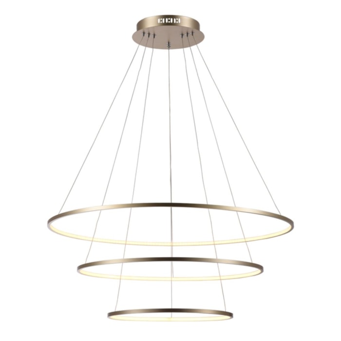 Pendente de Metal Birdie Dourado - 108W - Madel Home