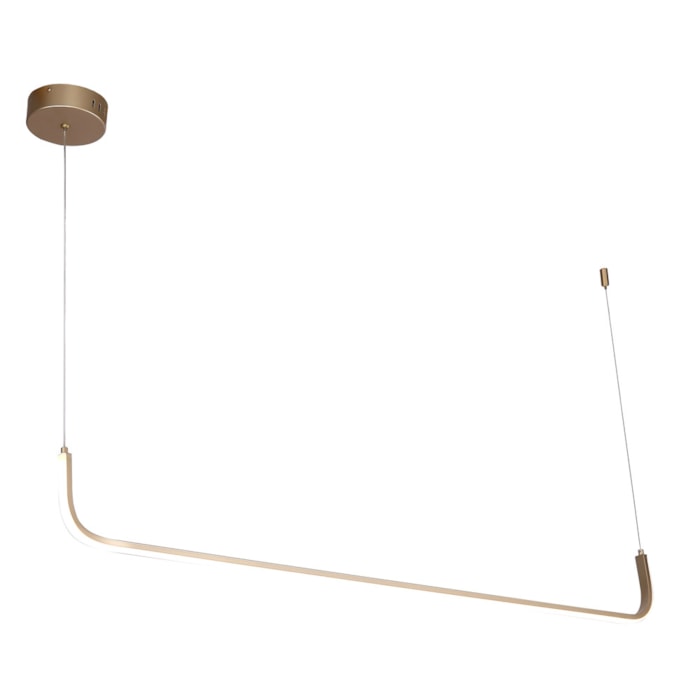 Pendente de Metal Emi Dourado - 20W - Madel Home