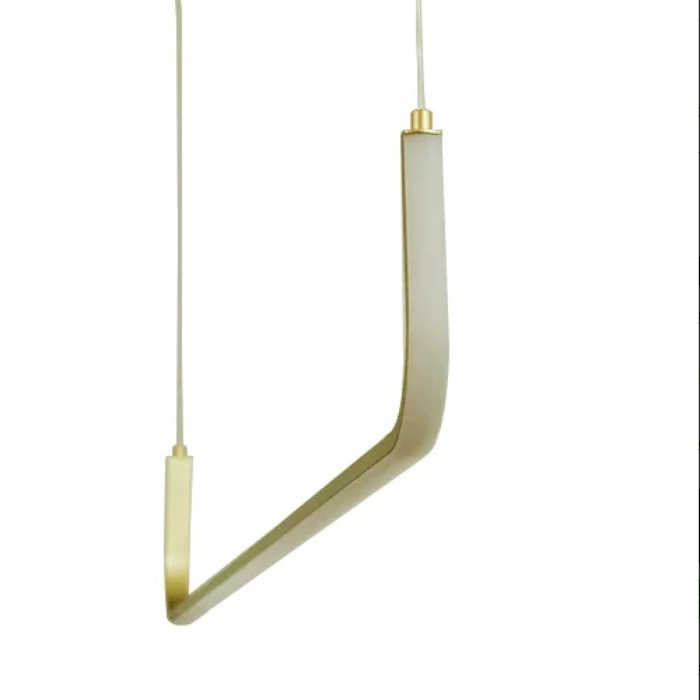 Pendente de Metal Emi Dourado - 20W - Madel Home