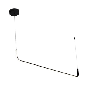 Pendente de Metal Emi Preto - 20W