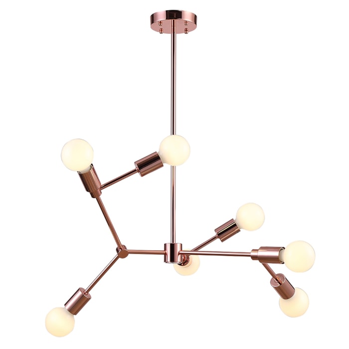 Pendente de Metal Leblon Rose Gold - 280W - Madel Home