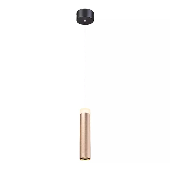 Pendente de Metal Yuna Dourado LED - 7W - Madel Home