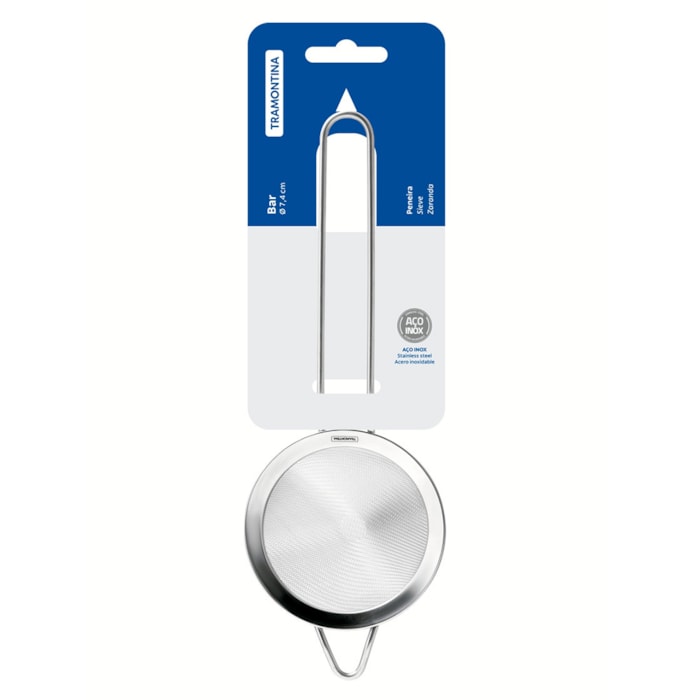 Peneira Cônica em Inox Prata Pequena Tramontina - 26cm - Madel Home