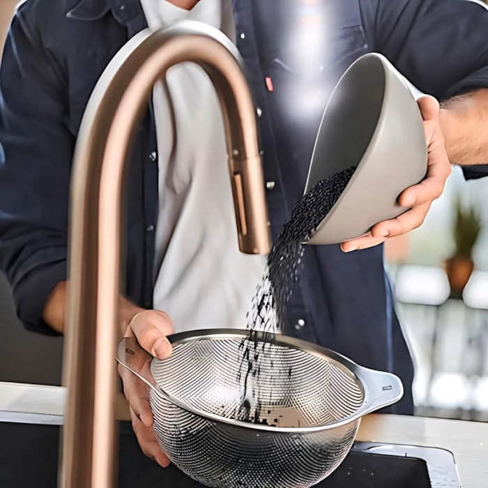 Peneira de Cozinha em Inox Prata Grande Zwilling Table - 31cm - Madel Home