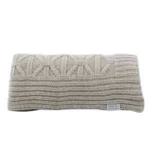 Peseira Tricot Mousse Crystal Joy Linho Kacyumara 220x70cm