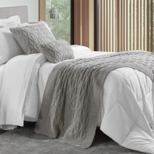 Peseira Tricot Mousse Crystal Joy Linho Kacyumara 220x70cm
