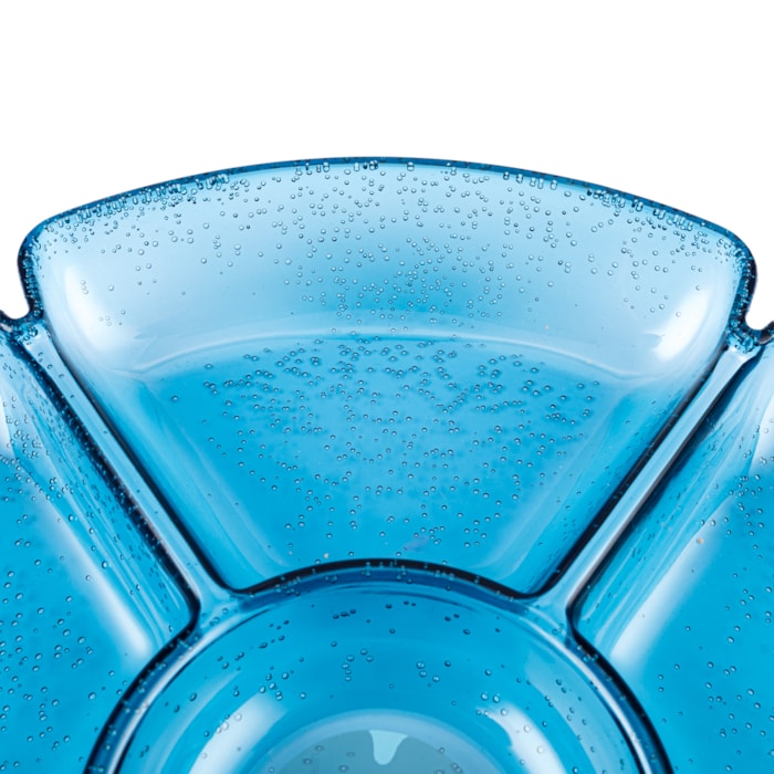 Petisqueira Acrílico com detalhe Bolhas - 32,5cm - Madel Home