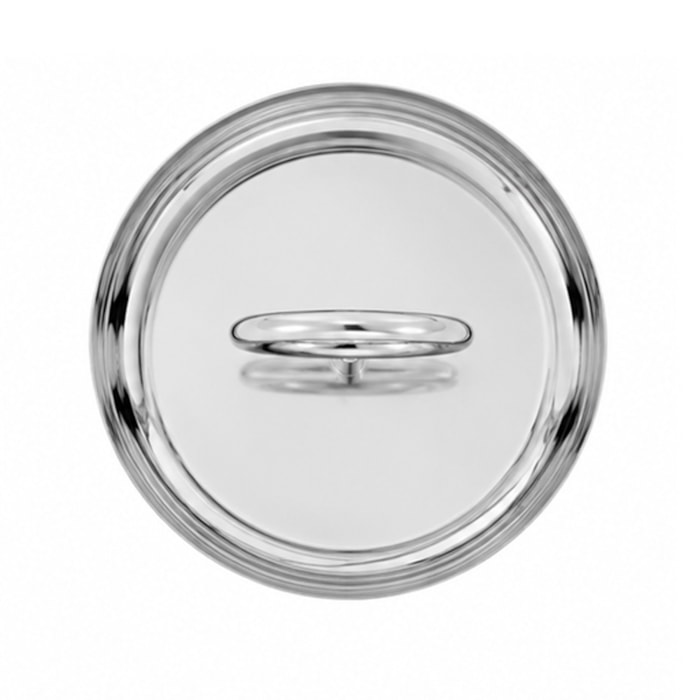 Petisqueira Pequena Prata Stacks St. James - 18cm - Madel Home