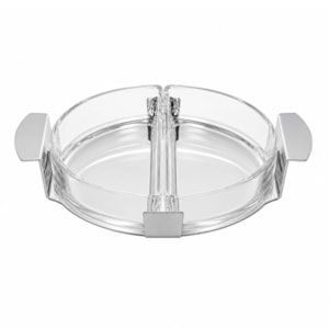 Petisqueira Redonda Meia Lua Inox St. James - 18cm