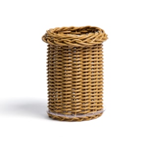 Porta Achocolatado em Vime Caramelo Itacaré - 16cm