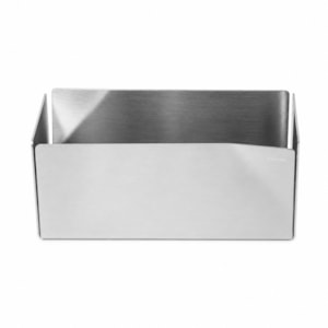 Porta Adoçante Ritratto Frozen Retangular Inox Riva - Edição Limitada