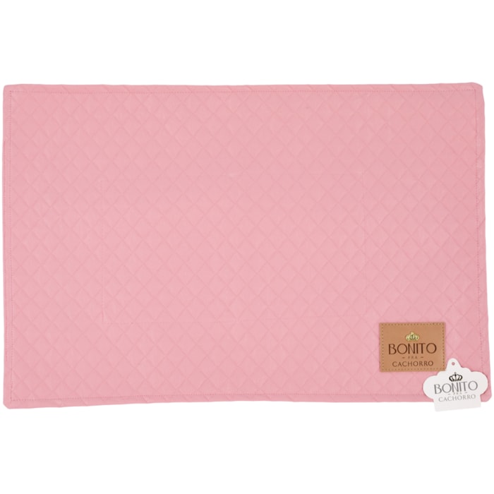 Porta Comedouro Basic Tamanho Único Tecido Chiclete - Madel Home