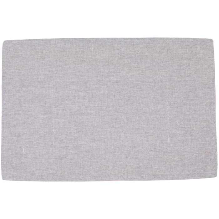 Porta Comedouro Clean Tamanho Único Tecido Chiclete - Madel Home