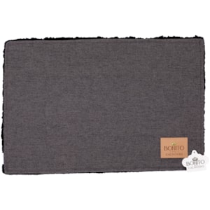 Porta Comedouro Linen Tamanho Único Tecido Grafite