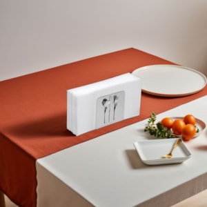 Porta Guardanapos Manuela Inox Vertical Riva