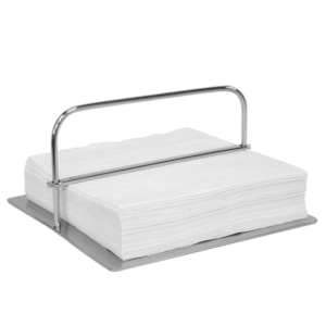 Porta Guardanapos Patti Inox Pequeno Riva