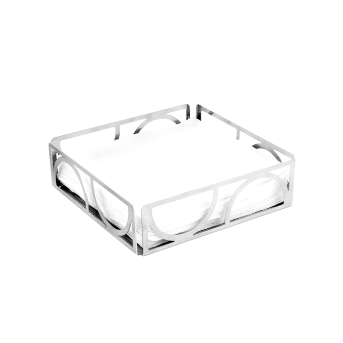 Porta Guardanapos Venezia Inox Horizontal Riva - Madel Home
