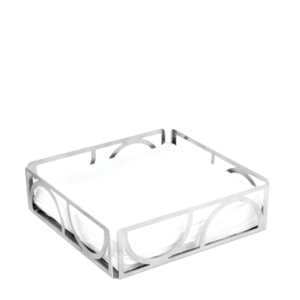 Porta Guardanapos Venezia Inox Horizontal Riva